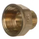 Переходник Terma 1/2"x1/2" ВР-НР латунь 42387
