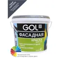 Краска для колеровки фасадная Gol акриловая цвет прозрачный База C 5 кг