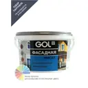 Краска фасадная Gol цвет белый матовый база А 2.5 л
