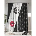 Комплект штор на шторной ленте AT Home Миленар 150x260 см цвет разноцветный