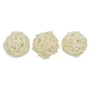 Шары из ротанга декоративные 3 см 24шт