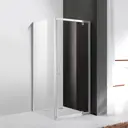 Душевой уголок Cezares MOLVENO-A-1-80-C-Cr-IV прямой 80x80см хромированный профиль эффект стекла прозрачный