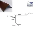 Ветровая планка Артстройсити 68x90x2000мм 0.4мм RAL 8017