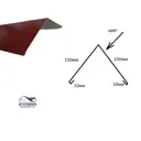 Конек Артстройсити 150x150x2000мм 0.4мм RAL 3005