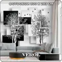 Обои флизелиновые 3D Verol 300x283 см Деревья