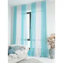 Тюль на ленте At Home Лаури 300x240 см вуаль цвет бирюзовый AA206689-240