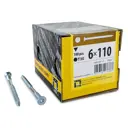 Шуруп юстировочный Domax 6.0x110/60 WDS TX30 100 шт