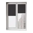 Рулонная штора Унистайл RKRCHERN058170 58x170 см, черный