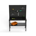 Стол-верстак Metalex 117266 950x1400x600 мм, максимальная нагрузка до 260 кг, с комплектом аксессуаров