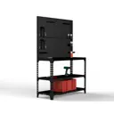 Стол-верстак Metalex 117295 950x1600x600 мм, максимальная нагрузка до 260 кг, с комплектом аксессуаров