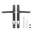 Ручка на планке Punto Handle.85.25.67-75 RAL 7016 антрацит
