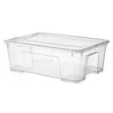 Ящик для хранения 39x28x14 см полипропилен цвет прозрачный