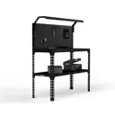 Стол-верстак Metalex Sun 117499 950x1600x400 мм, максимальная нагрузка до 260 кг, с комплектом освещения