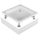 Душевой поддон Square 90x90x30 высокий Melodia Della Vita