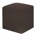 Пуфик Куб DreamBag 40x40 см Коричневый Велюр