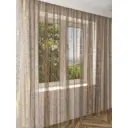 Тюль Inva Сетка Паутинка 300x270см шоколадный