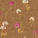 Виниловые обои York Wallcoverings коричневые OL5508 0.68 м
