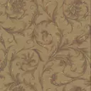 Виниловые обои York Wallcoverings коричневые RR5821 0.68 м