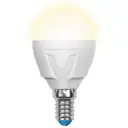 Лампа светодиодная Uniel Яркая E14 шар 600 Лм 7 Вт теплый белый (желтый)