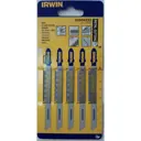 Пилка для лобзика по стали Irwin T127D 10504231, быстрый рез, 5 шт