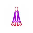Строп текстильный Tplus T007843 четырёхветвевой 2т 2м