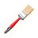 Кисть плоская HARDY 0200-914435 серия*91* щетина из полиэстера ручка 2K размер 35мм красная