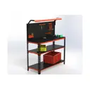 Стол-верстак Metalex Sun 111529 950x1300x500 мм, максимальная нагрузка до 260 кг, с комплектом освещения