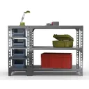 Стол-верстак Metalex 111633 950х1800х400 мм, максимальная нагрузка до 260 кг
