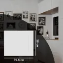 Дверь для шкафа Лион Реймс 39.6x38x1.6 см ЛДСП цвет белый