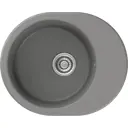 Мойка для кухни Nova Nova 59-48 59x48 см глубина чаши 19 см кварцевый песок цвет серый