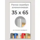 Рамка Первое ателье Niel-2sm-35x65 35x65 см металл и пластик