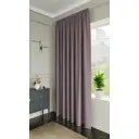 Штора на ленте со скрытыми петлями Kreaforta Pharu 140x280 см цвет фиолетовый