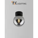 Люстра потолочная Tk lighting Estera A068597 1 лампа 1 м² цвет черный, дымчатый