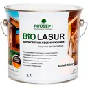 Антисептик защитно-декоративный Prosept Biolasur белый люкс 2.7 л