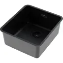 Мойка для кухни Omoikiri Omi 41.5x37 см глубина чаши 17.9 см нержавеющая сталь цвет графит