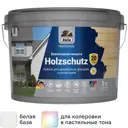 Краска фасадная Dufa Pro Holzschutz шелковисто-матовая цвет белый база 1 9 л