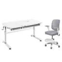 Комплект Cubby парта Iris Grey и кресло LST9 Grey