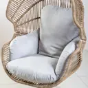Кресло садовое Aiko КрJYS JYS 80 см x 88 см x 150 см искусственный ротанг бежевый