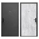 Входная дверь Такт-тайм Комфорт Лайт 5 правый 200x80см цвет антик серый/цемент светлый