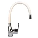 Смеситель для кухни Roegen RG014W гибкий излив 24 см цвет белый