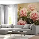 Фотообои флизелиновые Urban Style Розовый букет UST2815, 200x270 см