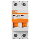 Автоматический выключатель Tdm electric ВА47-29 2P C50 А 4.5 кА SQ0206-0098