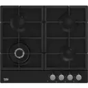 Газовая варочная панель Beko Hiaw64225Sb 58 см 4 конфорки цвет черный