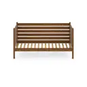 Тахта Solarius ортопедическое основание высокими бортиками 100x101x210 см сосна цвет темный дуб