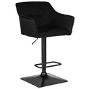 Барный стул Dobrin Ralf 58x112x55 см цвет черный