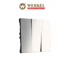 Набор клавиш для выключателя Werkel W1139002 трехклавишного цвет глянцевый никель