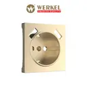 Накладка Werkel для USB розетки шампань