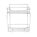 Полка для ванной комнаты Milardo GRICS2CM44 2 полки цвет хром