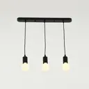 Светильник подвесной Arte Perfetto luce 3341.1212.l580.e27.3.black 3 лампы 6 м² цвет черный