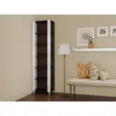 Стеллаж деревянный Мебельная компания е1 35x230x51 см нагрузка до 25 кг лдсп цвет венге